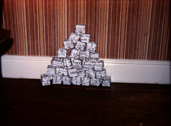 Boxes.